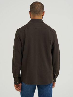 Men's Racking Stitch Button Down Shirt