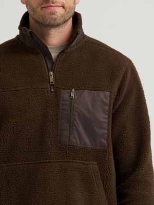 Men's Sherpa Quarter Zip Sweater