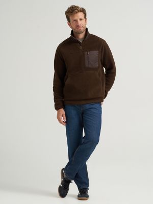 Men's Sherpa Quarter Zip Sweater
