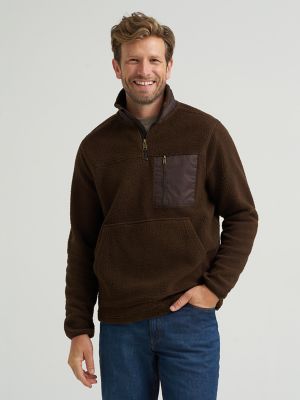 Men's Sherpa Quarter Zip Sweater