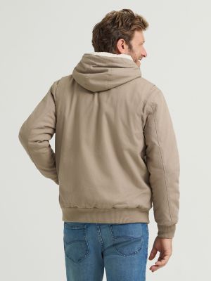 Men's Canvas Mechanic Bomber Jacket