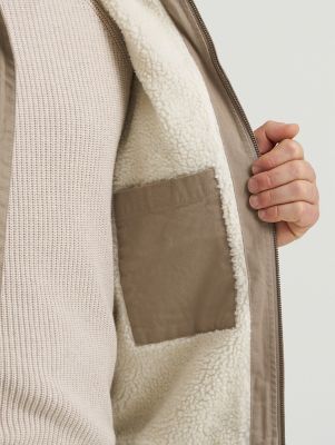Men's Canvas Mechanic Bomber Jacket