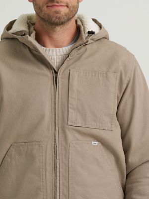 Men's Canvas Mechanic Bomber Jacket