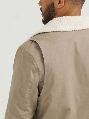 Men's Honeycomb Sherpa Lined Bomber Jacket