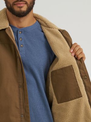 Men's Sherpa Lined Worker Jacket