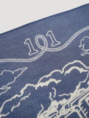 Men's Lee&reg; x Nigel Cabourn 101 Bandana in Blue