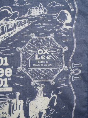 Men's Lee&reg; x Nigel Cabourn 101 Bandana in Blue