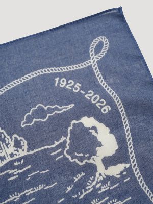 Men's Lee&reg; x Nigel Cabourn 101 Bandana in Blue