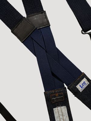 Men's Lee&reg; x Nigel Cabourn Suspenders in Navy