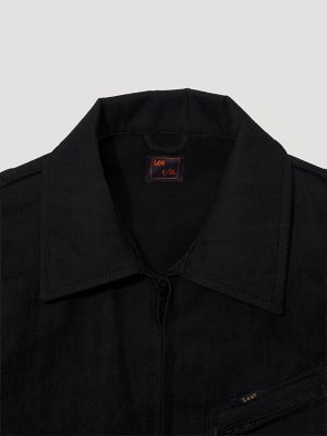Lee&reg; X F/CE. 91-B Modular Coverall Jacket in Black Denim