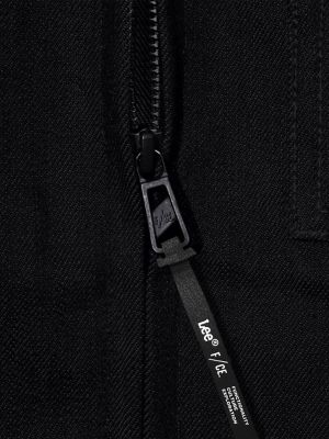 Lee&reg; X F/CE. 91-B Modular Coverall Jacket in Black Denim