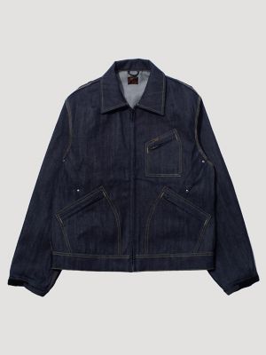 Lee&reg; X F/CE. 91-B Modular Coverall Jacket in Indigo Selvedge