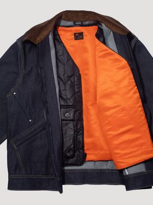 Lee&reg; X F/CE. 91-B Cordura Denim Modular Coverall Jacket in Navy