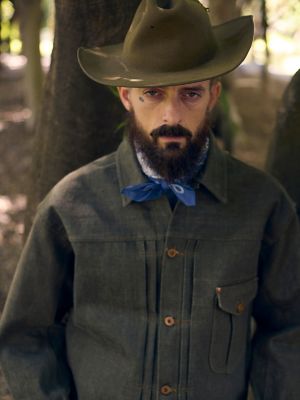 Men's Lee&reg; x Nigel Cabourn Ranch Worker 101J Jacket in Olive