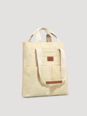 Women's Cargo Pocket Shoulder Bag in Tan