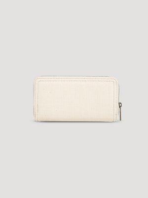 Women's Canvas Wallet in Tan