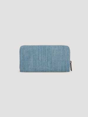 Women's Canvas Wallet in Jean
