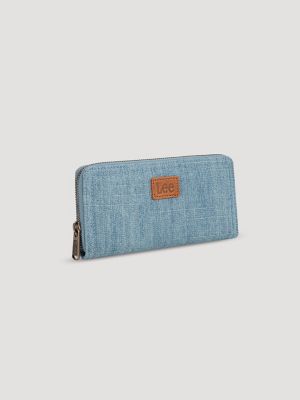 Women's Canvas Wallet in Jean