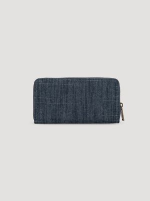 Women's Canvas Wallet in Navy