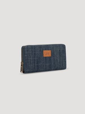 Women's Canvas Wallet in Navy