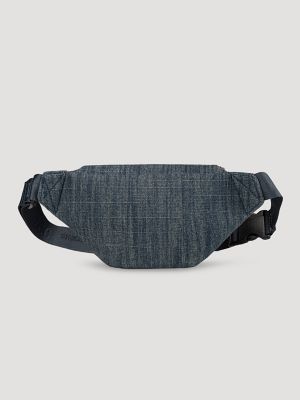 Women's Denim Belt Bag in Navy