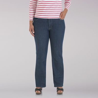 lee riders relaxed fit straight leg jean plus