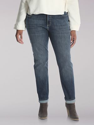 lee slim straight jeans