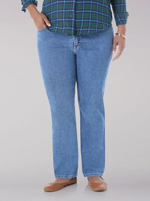 riders by lee misses classic fit straight leg pants