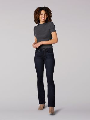 women's lee boot cut jeans