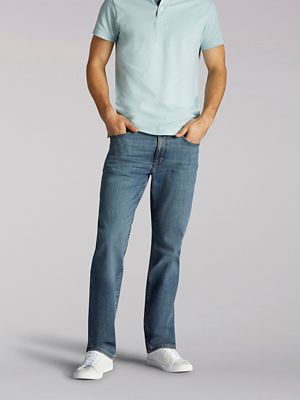 men's lee premium select regular straight leg jeans