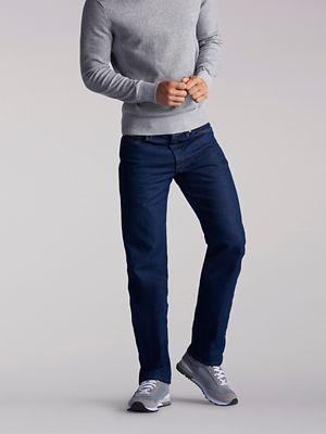 Regular Fit Straight Leg Stretch Jeans | Lee