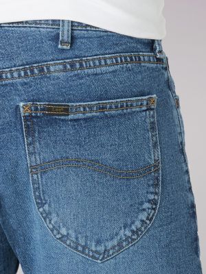 The Esme Jean - Danube Medium Indigo Wash Blue Cotton Denim Jeans