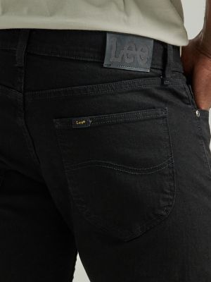 Men's Legendary Slim Straight Jean in Overdye Black alternative view 3