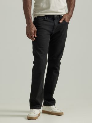 Men's Legendary Slim Straight Jean in Overdye Black main view