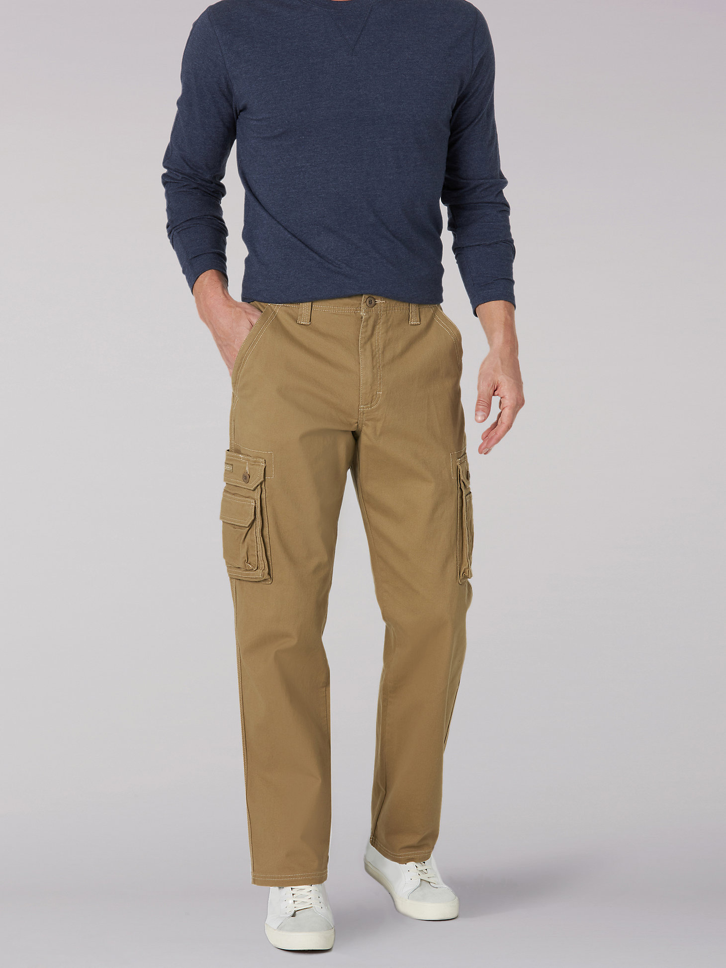 Men's Wyoming Relaxed Fit Cargo Twill Pant in Nomad main view