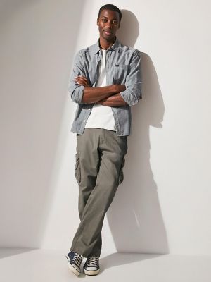 Men's Wyoming Relaxed Fit Cargo Twill Pant