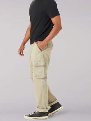 Mens Wyoming Cargo Relaxed Fit Pants, Straight Leg, Lee®