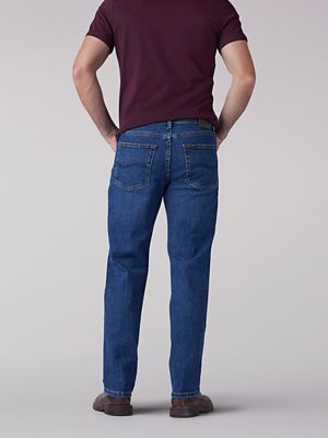 New LEE REGULAR FIT STRAIGHT LEG STRETCH JEANS Men`s ￡6.92 remorques ...