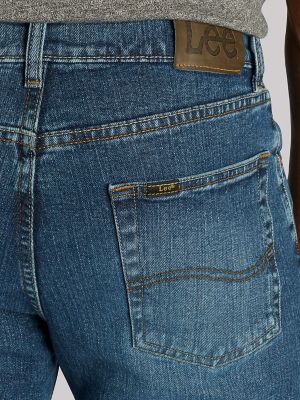 Lee Mens Jeans Regular Fit Straight Leg Denim Pants All Sizes New Nwt