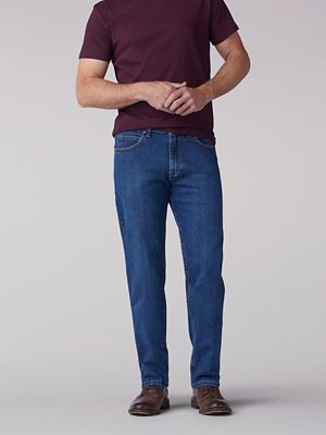 Wrangler Men's Regular Fit Jeans, Size: 34 x 32, Blue