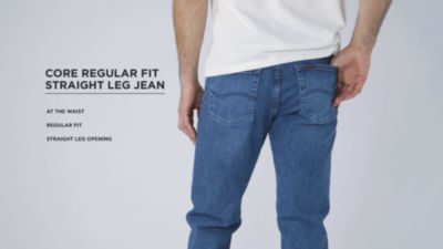 Regular Fit Straight Leg Jean:Orion:34:36 alternative view 5
