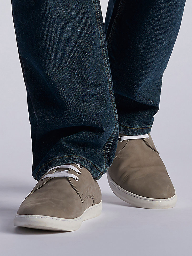 Men’s Regular Fit Straight Leg Jeans in Quartz Stonewash alternative view 5