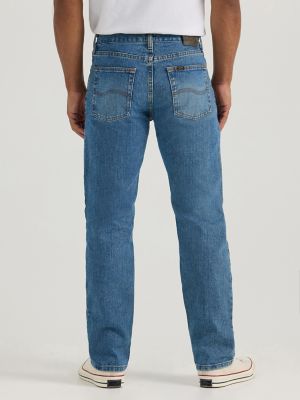 Men's 100% Cotton Regular Fit Straight Leg Heavyweight Jean