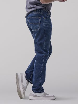 Men's 100% Cotton Regular Fit Straight Leg Midweight Jean