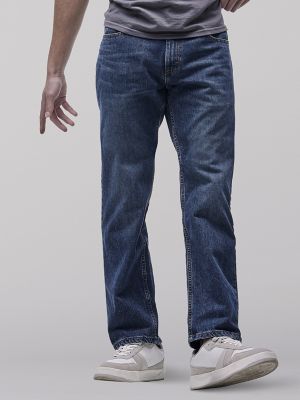Men's 100% Regular Fit Straight Leg Midweight Jean