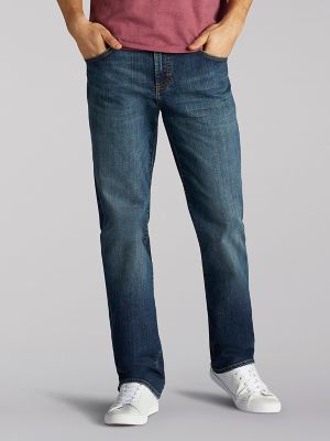 Lee Men's Relaxed Fit Straight Leg Jeans All Men's Sizes Four