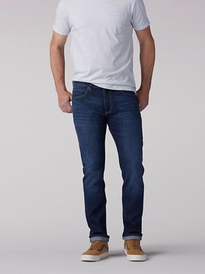 lee tapered leg jeans
