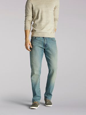 lee tapered leg jeans