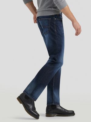 Extrm Mot Strght Fit Taper Leg Jean:Trip:31:34 alternative view 3