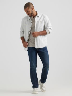 Men&rsquo;s Extreme Motion Athletic Tapered Leg Jeans in Blue Strike